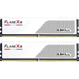 Kit Memorie RAM G.Skill Flare X5 White Intel XMP 3.0/AMD EXPO F5-6000J2836G16GX2-FX5W, 32GB, DDR5-6000MHz, CL28, Dual Channel
