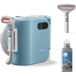 Aspirator cu detergent PHILIPS XW3193/11 Stain Remover Seria 3000, 1.3L, 400W, Display LED, Blue