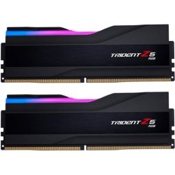 Kit Memorie RAM G.Skill Trident Z5 RGB Black Intel XMP 3.0 48GB F5-6000J4048F24GX2-TZ5RK, DDR5-6000MHz, CL40, Dual Channel