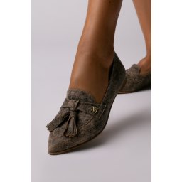 Pantofi Sabine din piele naturala maro – Outlet