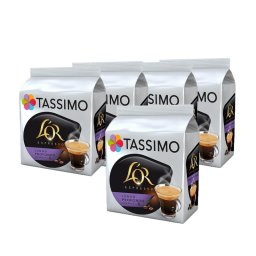 Set 5 x Cutii Capsule cafea, L'OR Tassimo Lungo Profondo, 16 bauturi x 120 ml, 16 capsule