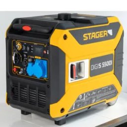 Stager DigiS 5500i Generator digital invertor insonorizat 5.5kW, monofazat, benzina, autonomie pana la 6h