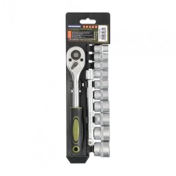 Set Scule Heinner CTSM018 | 12 Piese, 3/8", CR-V