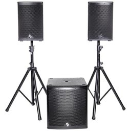 Sistem Sonorizare Elokance ELO 800 MK2 | Subwoofer 15", 2 Boxe 10", 800W RMS, Bluetooth, DSP