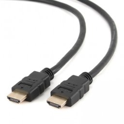 CABLU video GEMBIRD, HDMI (T) la HDMI (T), 1.8m, premium, conectori auriti, rezolutie maxima 4K (3840 x 2160) la 60 Hz, negru, CC-HDMIL-1.8M