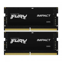 Kit Memorie RAM SO-DIMM Kingston Fury Impact 16GB KF548S38IBK2-16, DDR5-4800Mhz, CL38, Dual Channel