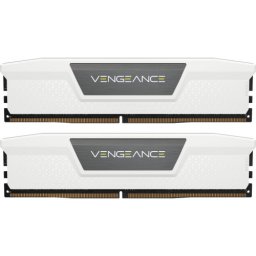 Kit Memorie RAM Corsair Vengeance White Intel XMP 3.0 CMK48GX5M2B6000C30W, 48GB, DDR5-6000MHz, CL30, Dual Channel