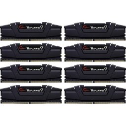 Memorie G.Skill DDR4 - 256 GB -3600 - CL - 18 - Octo-Kit, Ripjaws V (black, F4-3600C18Q2-256GVK)