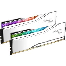 Memorie Kit Trident Z5 Royal RGB Silver Intel XMP 3.0 48GB DDR5-7200MHz CL36 Dual Channel