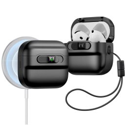 Husa pentru Apple AirPods 4 - ESR Pulse Magnetic HaloLock - Black