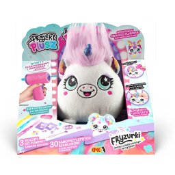 Coafură de pluș cu design de mascotă - set cu aerograf electronic - prințesă