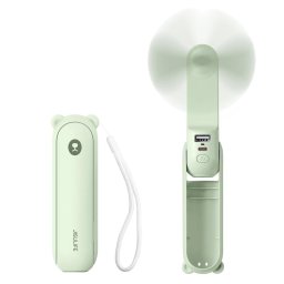 Mini Ventilatoare Life8 Plus, 1.2W, Flue aer 3m/s, 4500 mAh, Autonomie 46h, 3 viteze, USB-C, Functie powerbank si lanterna, Verde