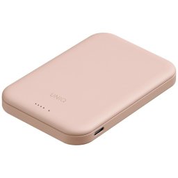 Baterie externa Lyden Lexa Magnetic PD USB-C, 5000 mAh, Încărcare Wireless – Roz