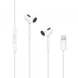 Handsfree Lightning Tech-Protect Ultraboost Core G2, Alb