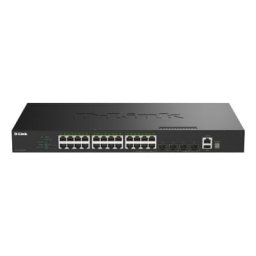 Switch D-Link DGS-1530-28P/E | 28 porturi, PoE+, Gigabit, Managed