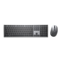 Kit Tastatura si Mouse Dell Pro Plus KM7321W | Wireless, Bluetooth, USB-A, German Layout