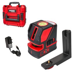 Nivela laser automata verde cu cruce 180° si raza 30 m Raider