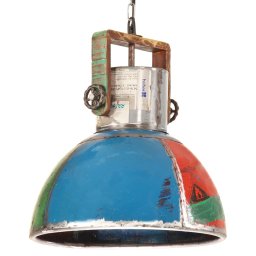 Lustra suspendata industriala 25 W multicolor 40 cm E27 rotund GartenMobel Dekor