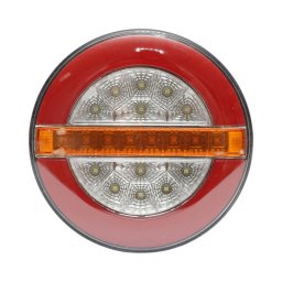 Lampa stop spate LED rotunda universala 12V/24V, 140x40 mm, Breckner