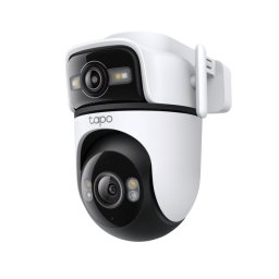 Camera de supraveghere exterior Tapo C545D cu obiectiv dual, 2K, AI si IP66