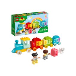 LEGO DUPLO Trenul cu numere educativ, 23 piese, 1.5+ ani