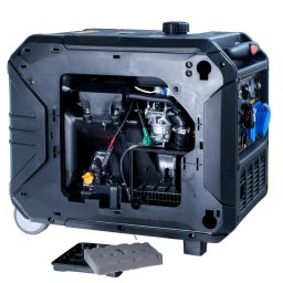 Generator invertor insonorizat Stager DigiS 5500i, 5.5 kW, benzina, monofazat