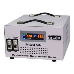 Stabilizator de tensiune 3100VA cu servomotor TED Electric