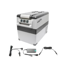 Frigider auto Smart cu compresor 45L, Bluetooth, zona dubla, 12V/24V/220V