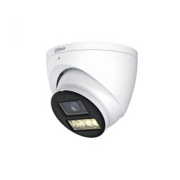 Camera analogica Dahua dome 5MP cu microfon, Smart Dual Light, IP67