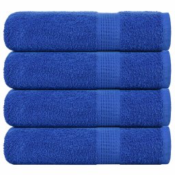 Prosoape de baie, FROGN, 4 buc., albastru, 100x150 cm, 360 g/m² GartenMobel Dekor