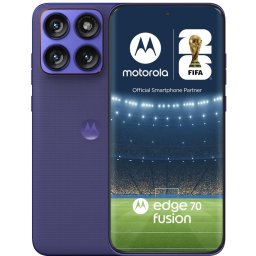 Telefon Mobil Motorola Edge 70 Fusion, Procesor Qualcomm SM7635 Snapdragon 7s Gen 3, Ecran AMOLED 6.78", 8GB RAM, 256GB Flash, Camera Duala 50 + 13 MP, Wi-Fi, 5G, Dual Sim, Android, Violet