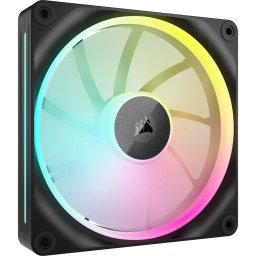 Ventilatoare CORSAIR iCUE LINK LX120 RGB, Negru