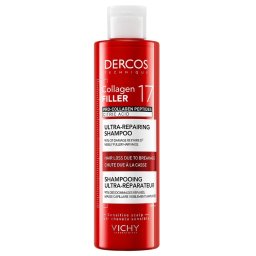 Sampon ultra-reparator pentru par deteriorat si fragil Dercos Collagen 17 Filler, 200 ml, Vichy (Gramaj: 200 ml)