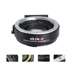 Adaptor montura Viltrox EF-EOS M2 Auto Focus Speed Booster de la Canon EF/S la Canon EOS-M mount