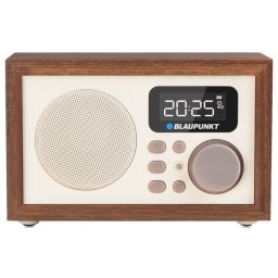 Blaupunkt HR5BR radio Clock Digital Bej/Maro Ceas cu alarma dubla Alarma cu radio sau buzzer