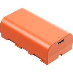 SmallRig 4971 NP-F550 USB-C Rechargeable Camera Battery Orange
