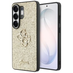 Husa Husa pentru Samsung Galaxy S26 Ultra - Guess Fixed Glitter Big 4G Metal Logo (GUHCS26LHG4SGD) - Gold