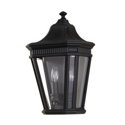Aplică COTSWOLD, negru, H:40.6cm, 2 becuri, FE-COTSLN7-BK