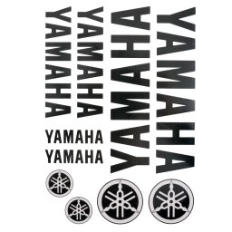 Set autocolant YAMAHA pe folie, stikere moto atv abtibild