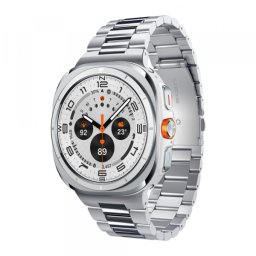 Curea Spigen Modern Fit pentru Samsung Galaxy Watch Ultra Series, Argintie AMP08823