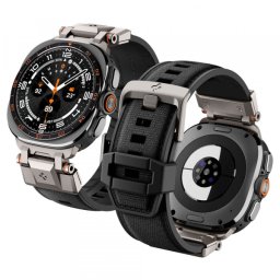 Curea Spigen DuraPro Armor pentru Samsung Galaxy Watch Ultra Series, Neagra AMP11615