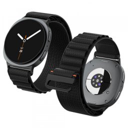 Curea Spigen WBF1 pentru Samsung Galaxy Watch9 / Watch8 / Watch8 Classic Series, Neagra AMP11607