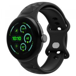 Curea Spigen Parallax pentru Google Pixel Watch 45mm Series, Neagra Mata AMP10192