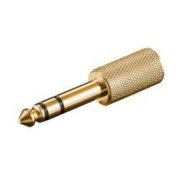 Set 3 x Adaptor Audio Jack Stereo 6.35mm Tata - Jack Stereo 3.5mm Mama, Aurit, Goobay
