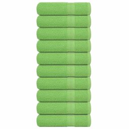 Prosoape de dus 10 buc Verde mar 70x140 cm 360 g/m² 100% bumbac GartenMobel Dekor