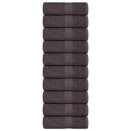 Prosoape de baie, FROGN, 10 buc., antracit, 30x30 cm, 360 g/m² GartenMobel Dekor