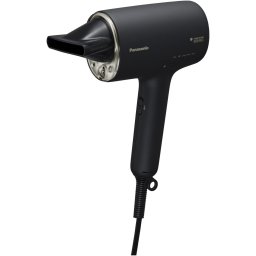 Uscator de par PANASONIC EH-NA0J-N825 cu nanoe Moisture si Ioni Minerali, 1600W, 4 moduri de utilizare si 3 trepte de reglare, flux aer, Negru