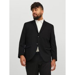 Jack & Jones Plus Sacou barbati, JPRFRANCO, cu croiala Regular Fit, Negru (SELECTATI MARIMEA: 72)