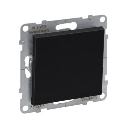 Legrand - Întrerupător simplu fără ramă nr. 1/0 SUNO negru