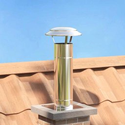 Extensie pentru semineu Argintiu 25 x 25 x 65 cm GartenMobel Dekor